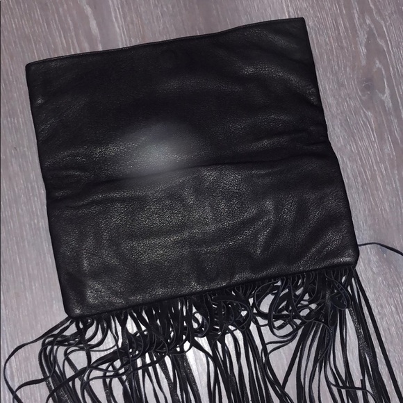 NEW Genuine Leather Fringe Clutch seen on Celebs! - Picture 6 of 8